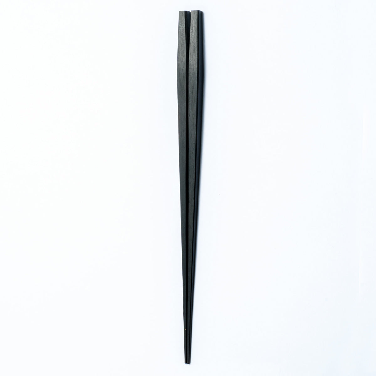 黒燿四角(こくようしかく) 20~24.5cm 専用箸置き・専用ボックス付き 【若狭塗箸】