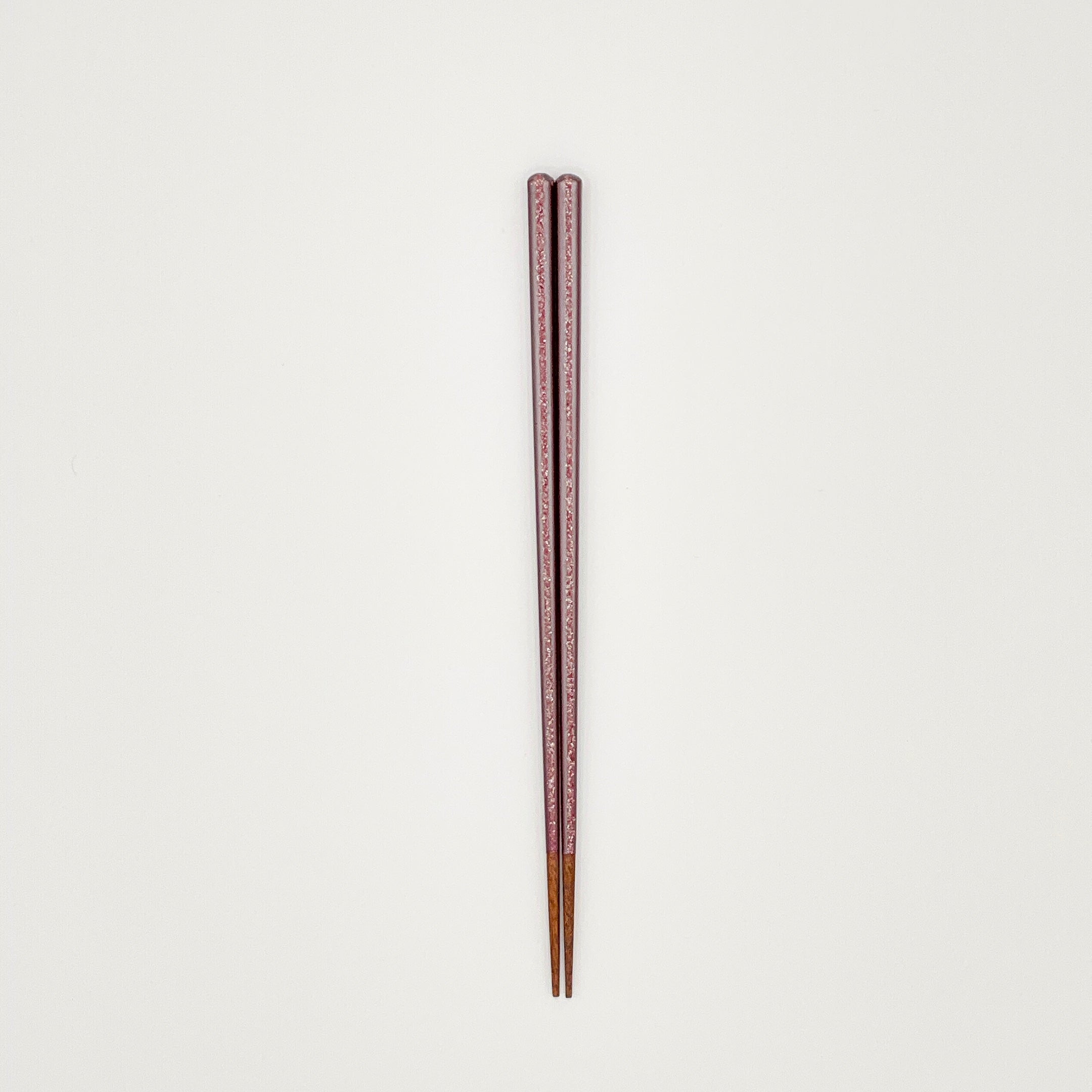 細角流星（ほそかくりゅうせい） 22～24cm 【若狭塗箸】