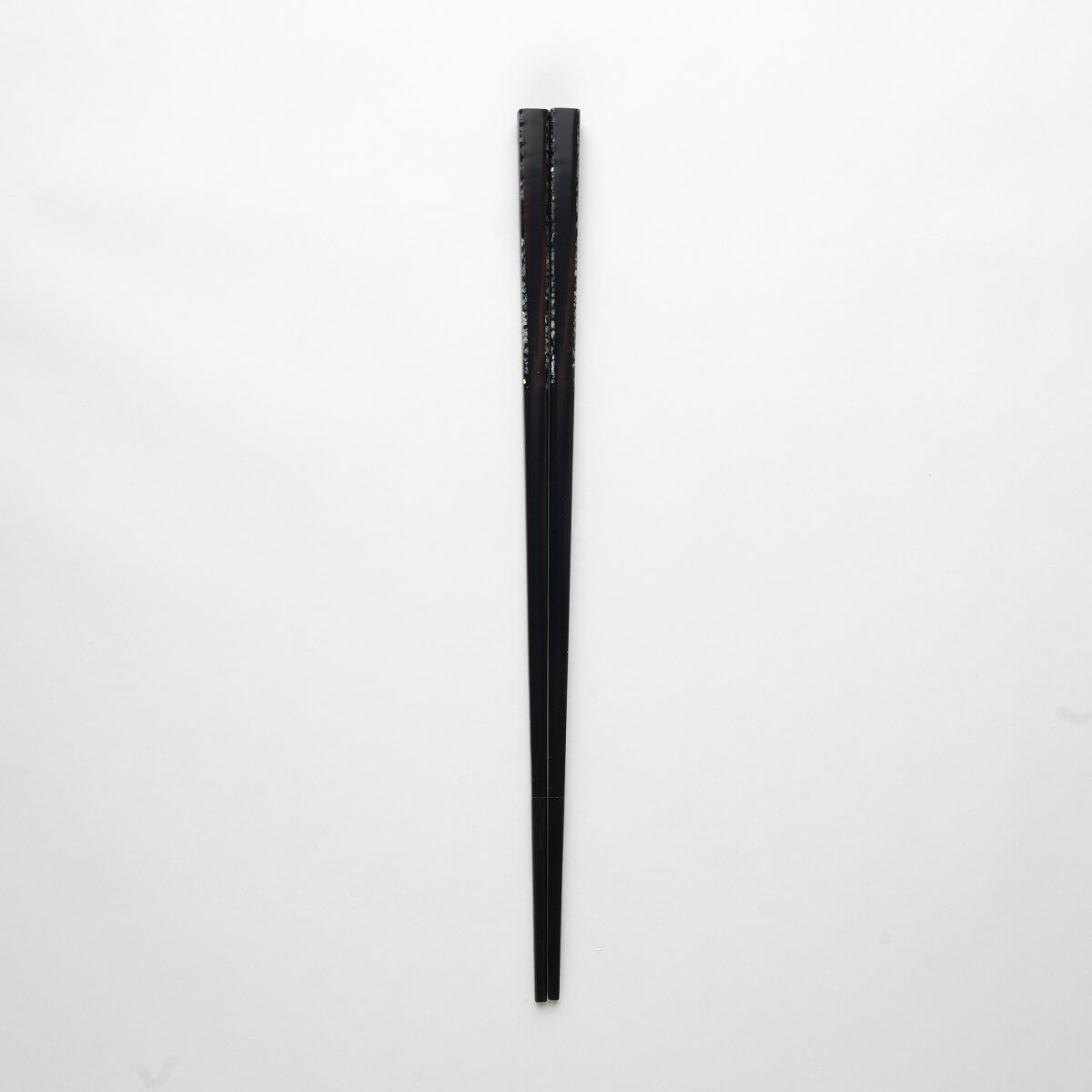 黒燿螺鈿（こくようらでん） 24～22cm 専用箸置き・専用ボックス付き 【若狭塗箸】