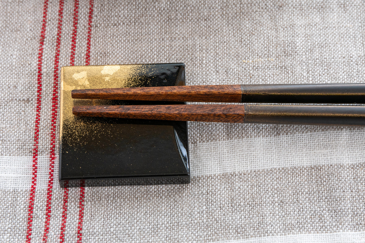 六角曙（ろっかくあけぼの） 22～24cm 【若狭塗箸】