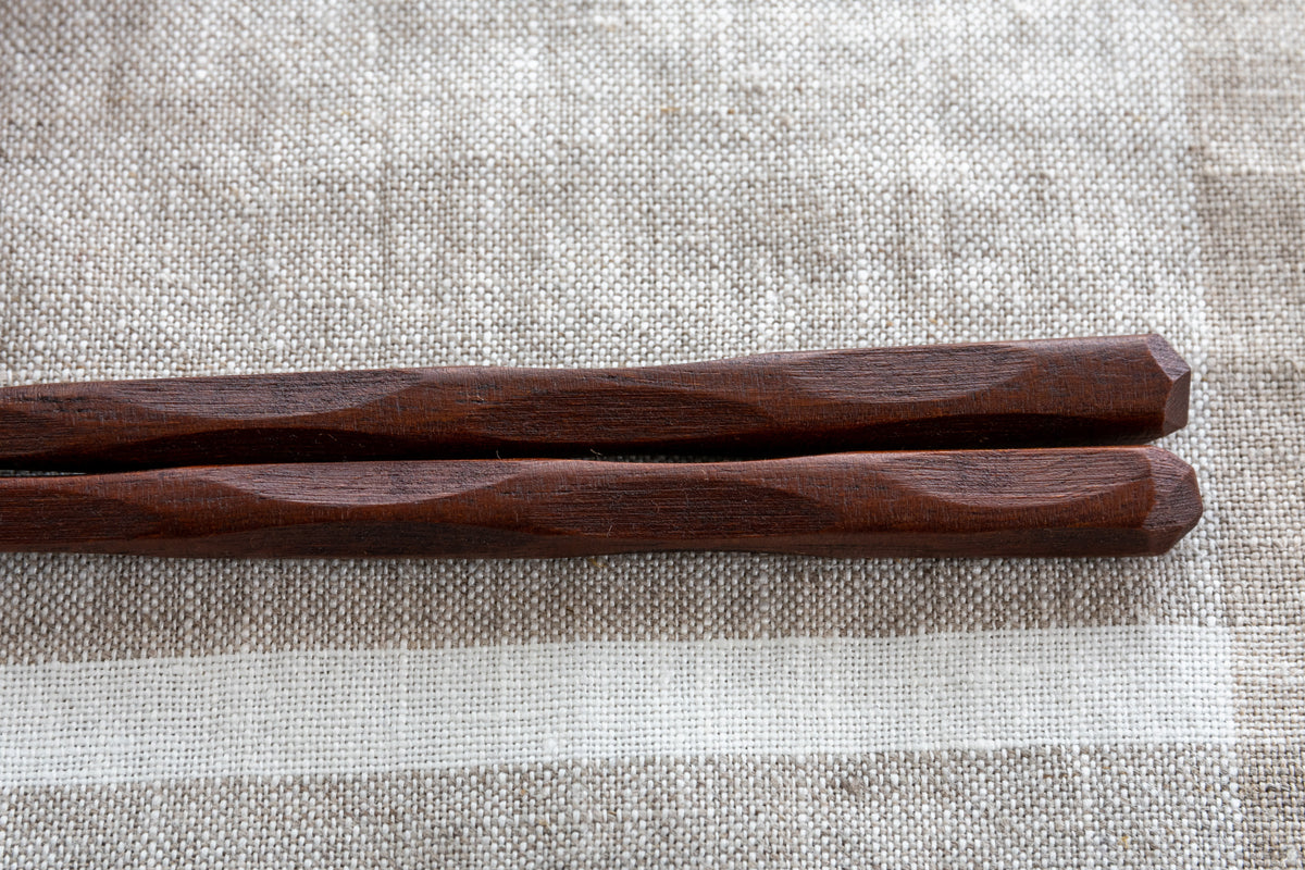 乱彫（らんぼり） 23.5～24.5cm 【若狭塗箸】