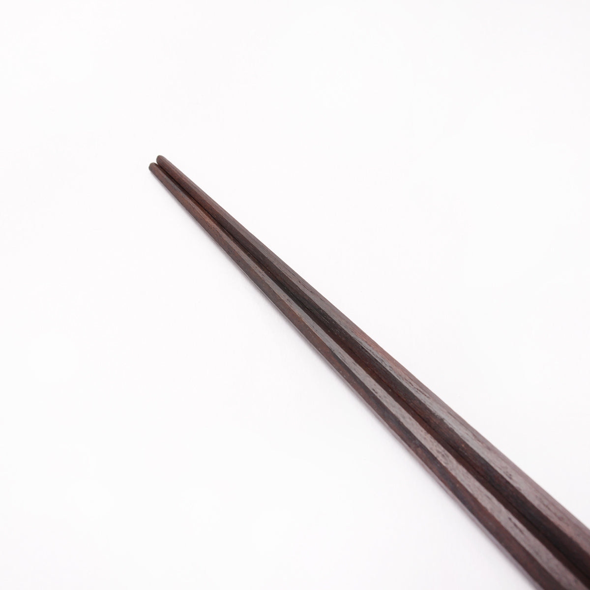 黒柿八角（くろがきはちかく） 23.5～24.5cm 【若狭塗箸】