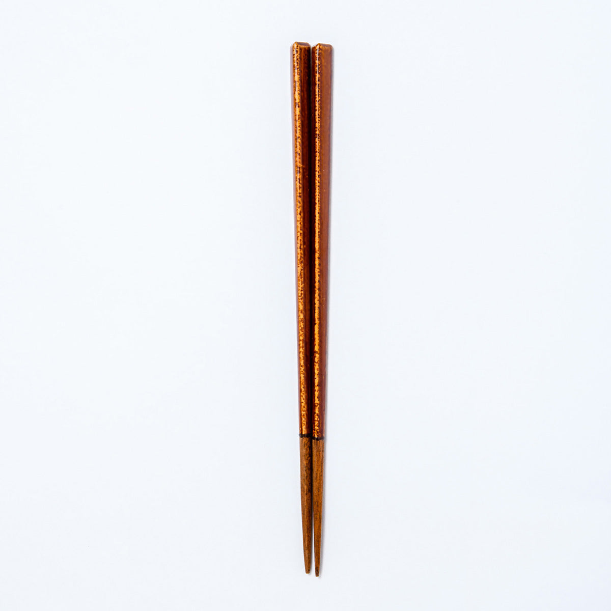 三角乾漆（さんかくかんしつ） 21～23cm 【若狭塗箸】